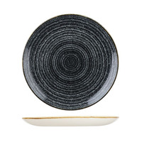 288MM ROUND PLATE COUPE CHARCOAL