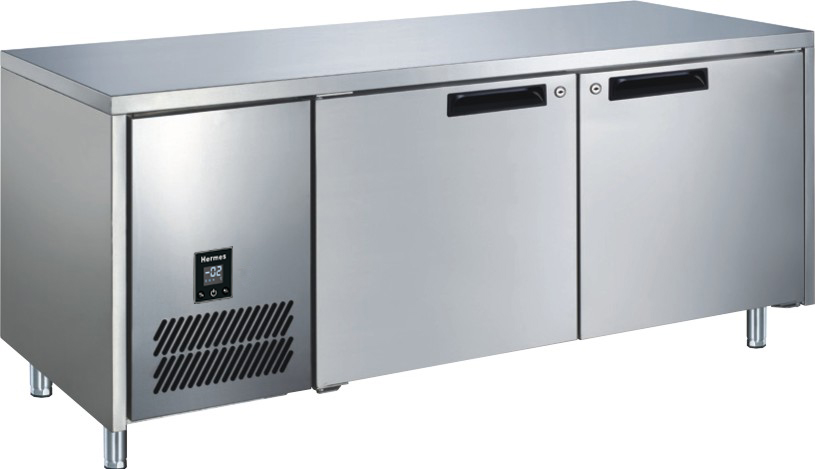 GLACIAN- 2 DOOR UNDERBENCH FRIDGE 1420/660/850