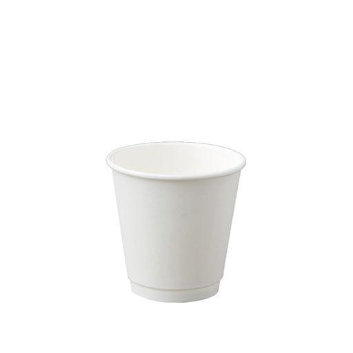 8OZ BETA ECO CUP DUB WALL SMOOTH WHITE