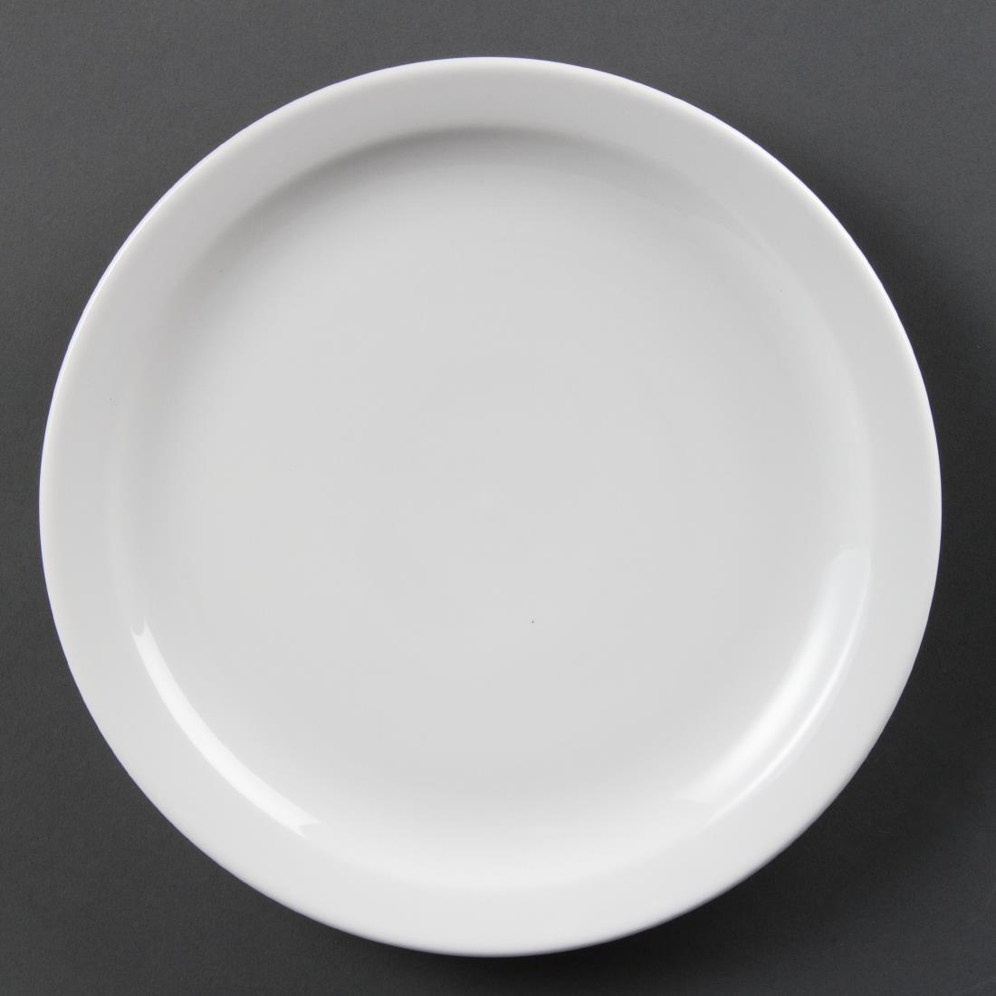 250MM NARROW RIM OLYMPIA PLATE