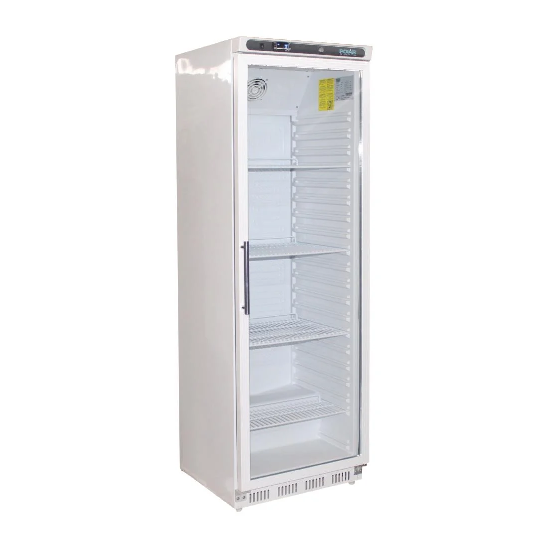 400LTR WHITE POLAR FRIDGE GLASS DOOR