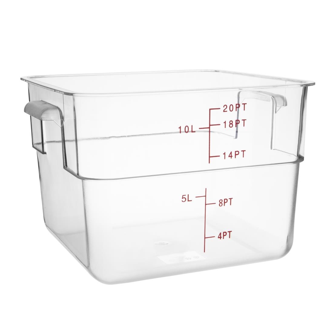 10 LTR STORAGE CONTAINER WITH INCREMENTS