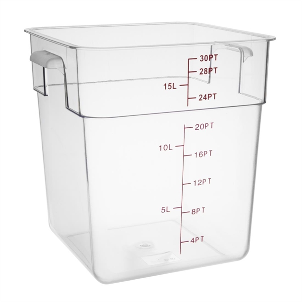 15 LTR STORAGE CONTAINER WITH INCREMENTS