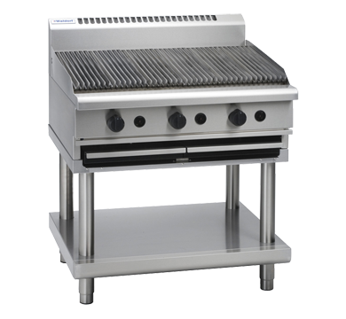 WALDORF 900MM CHAR-GRILL WITH LEG STAND