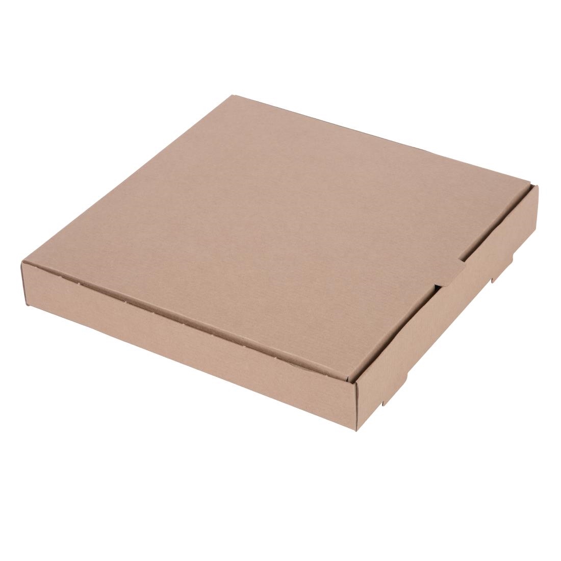 COMPOSTABLE PLAIN BROWN PIZZA BOX(100)