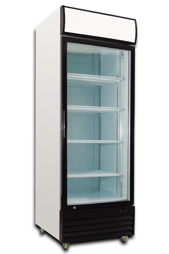 SINGLE DOOR FRIDGE DRINKS DISPLAY ONLY 606/620/194