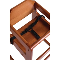 BOLERO HIGH CHAIR DARK WOOD