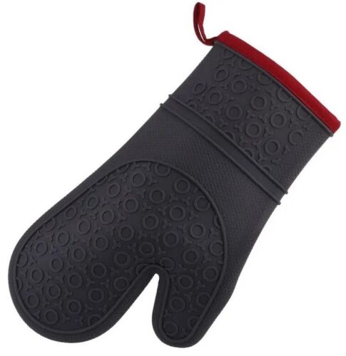 CHARCOAL SILICONE OVEN GLOVE