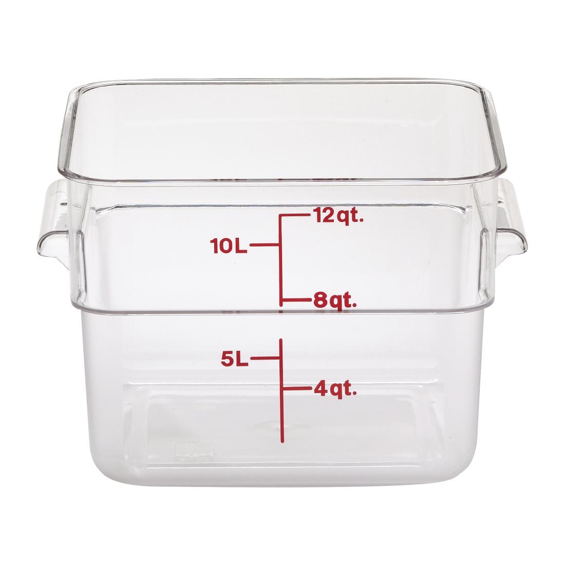 11.4LTR CAMBRO SQ POLYCARB FOOD STORAGE CONTAINER