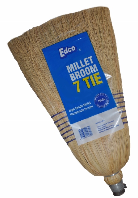 7 TIE MILLET BROOM