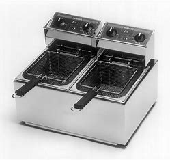 2 X 8LTR DOUBLE FRYER 15AMP