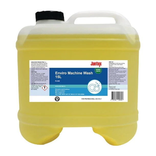 15LTR ENVIRO MACHINE WASHASHER DETERGENT JANTEX