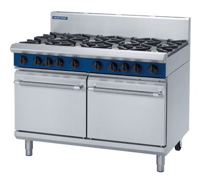 BLUE SEAL 1200 GAS RANGE WITH DOUBLE STATIC OVEN