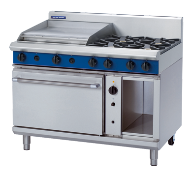 BLUE SEAL 1200 GAS CONVECTION OVEN  4 BURNER+600 G