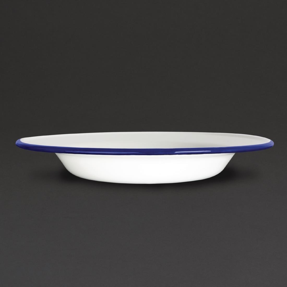 245MM ENAMEL PASTA  PLATE OLYMPIA