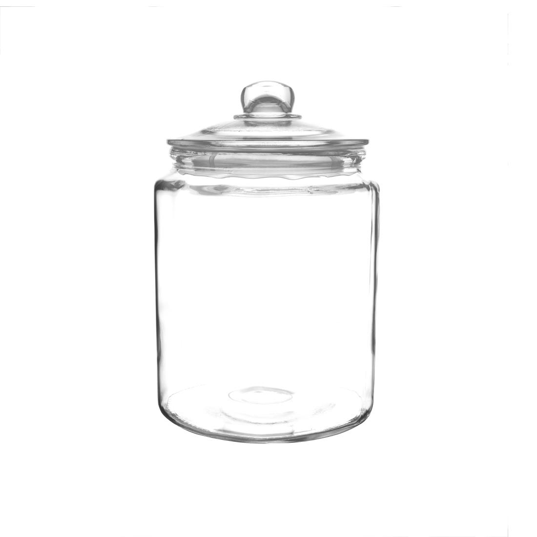 6.2LTR BISCOTTI JAR GLASS