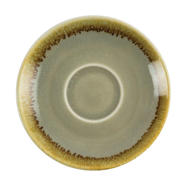 OLYMPIA KILN MOSS 115MM SAUCER