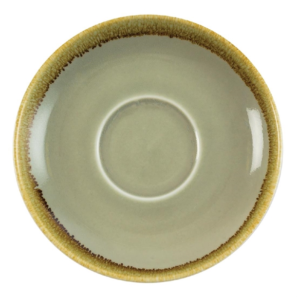 OLYMPIA KILN MOSS 160MM SAUCER