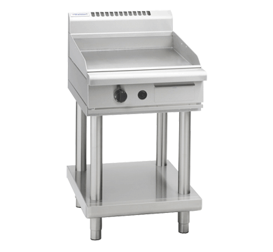 WALDORF 600MM GRIDDLE PLATE WITH LEG STAND