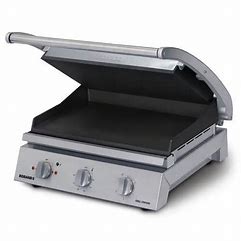 8 CAPACITY GRILL STAION TEFLON SMOOTH PLATES