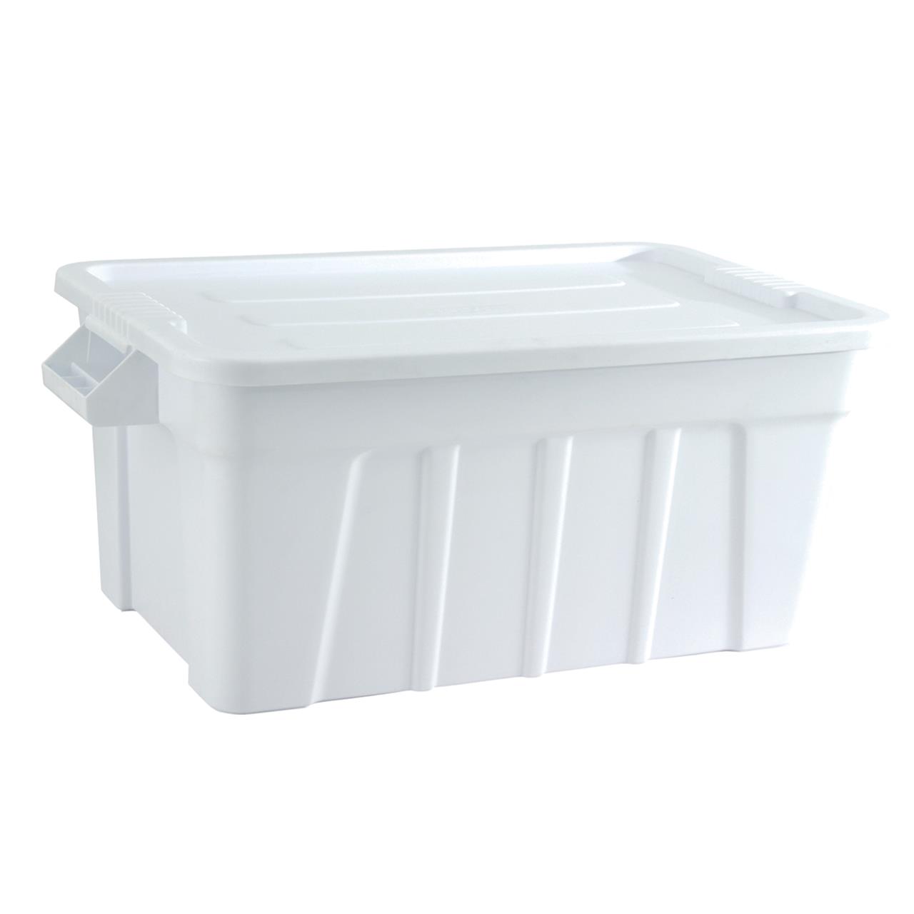 708L X 434W X 272H WHITE TOTE BOXE