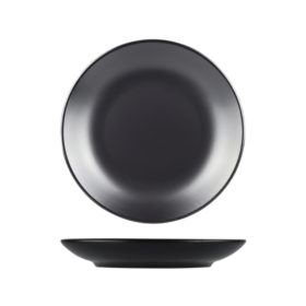 DEEP COUPE PLATE 235MM BLACK