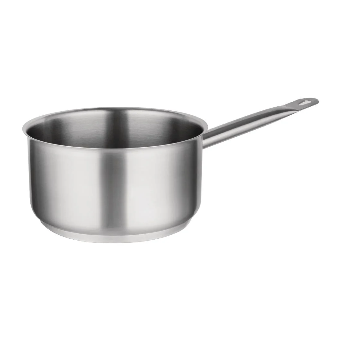 160MM DIA. 1.5LT VOGUE STAINLESS STEEL SAUCEPAN. (