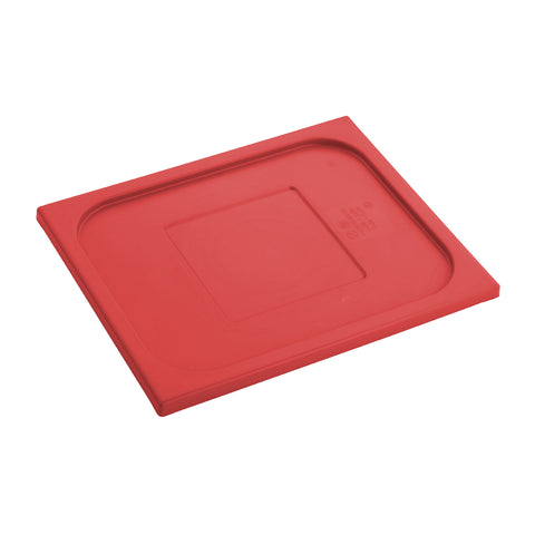 1/1 LID - RED POLYPROPYLENE