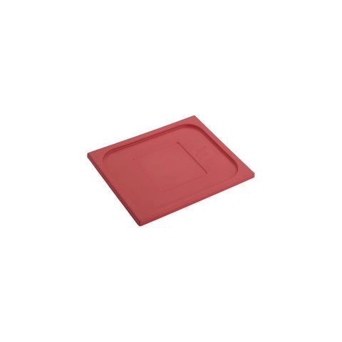 1/2 LID - RED POLYPROPYLENE