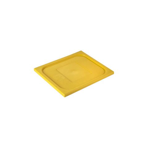 1/2 LID - YELLOW POLYPROPYLENE