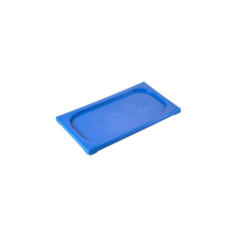 1/3 LID - BLUE POLYPROPYLENE