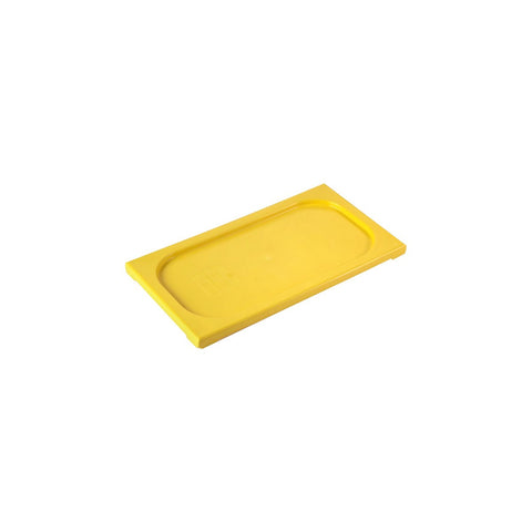 1/3 LID - YELLOW POLYPROPYLENE