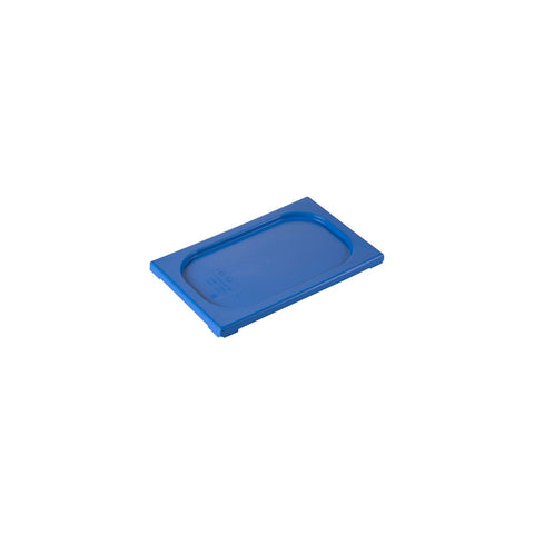 1/4 LID - BLUE POLYPROPYLENE