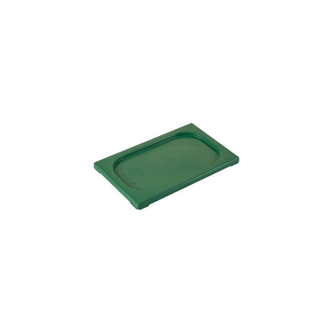 1/4 LID - GREEN POLYPROPYLENE