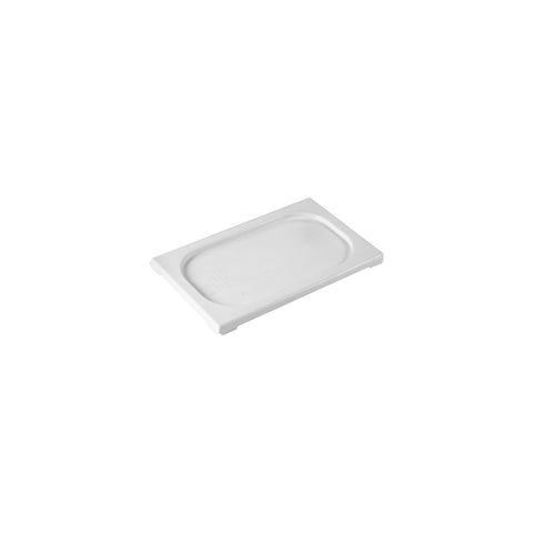 1/4 LID - WHITE POLYPROPYLENE