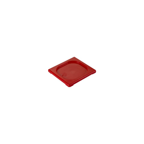 1/6 LID - RED POLYPROPYLENE