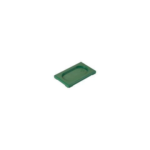 1/9 LID - GREEN POLYPROPYLENE