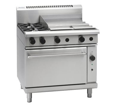 GAS RANGE CONVECTION OVEN 900MM (WITH GRIDDLE PLAT