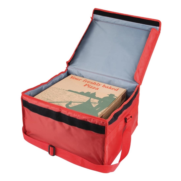 NYLON SHOULDER BAG PIZZA