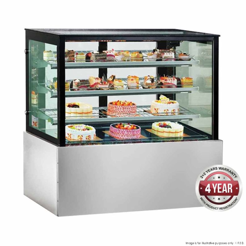 BONVUE CHILLED FOOD/CAKE DISPLAY 1800W X 740D X135