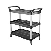 1020 X 500 X 960MM BLACK CATERRAX TROLLEY