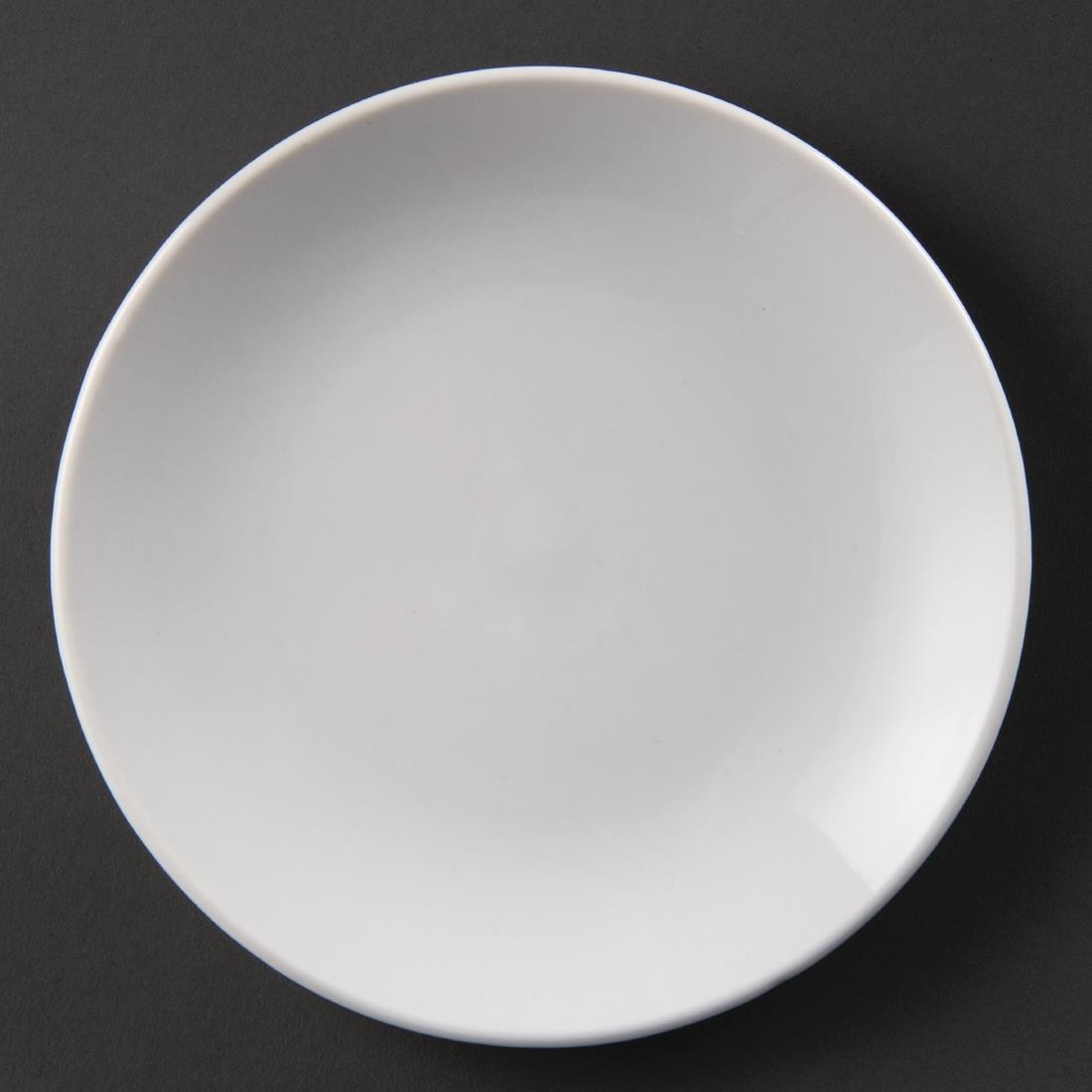 150MM OLYMPIA WHITEWARE COUPE PLATE