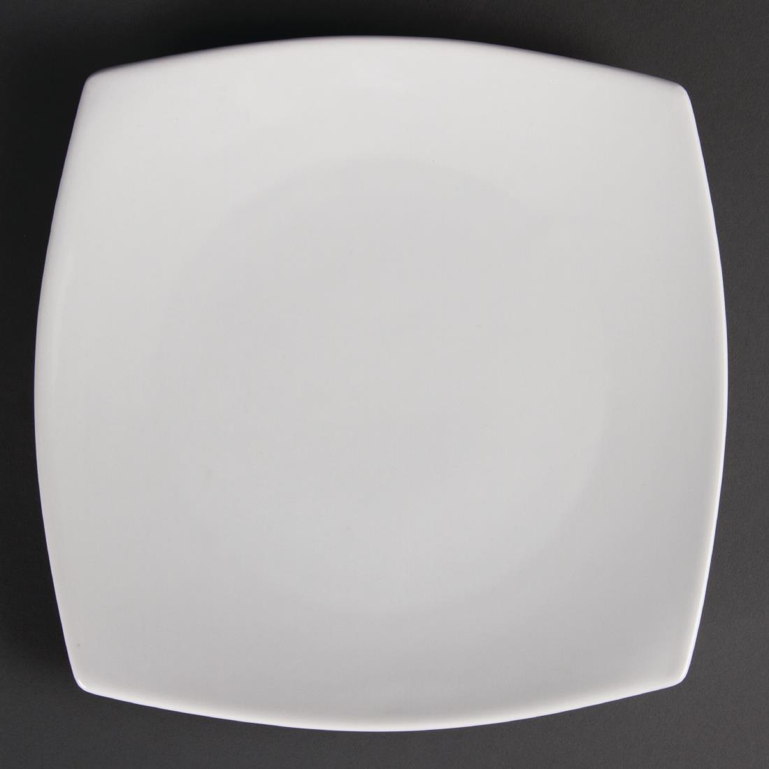 240MM ROUNDED SQUARE PLATE