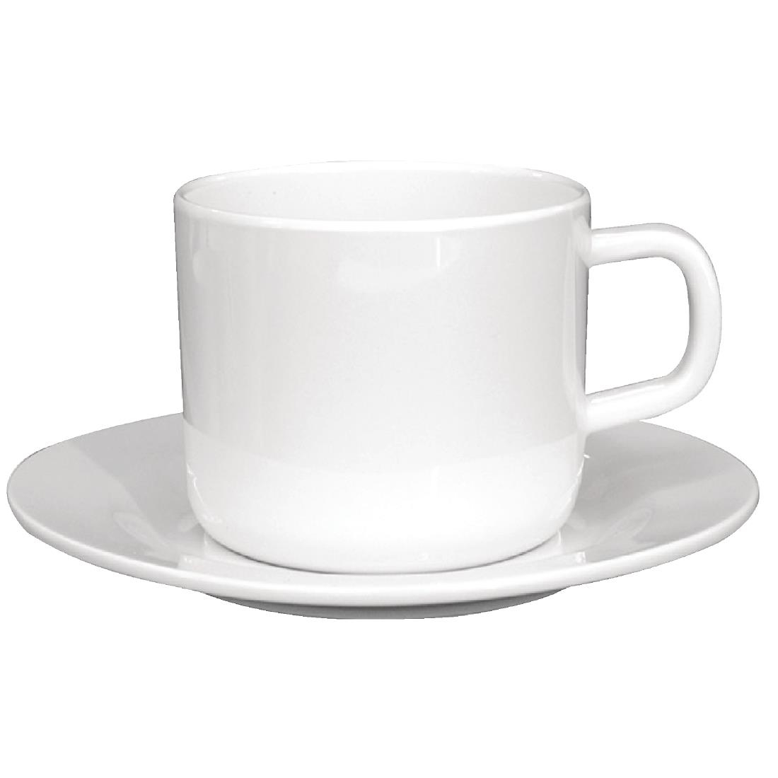 140MM MELAMINE WHITE SAUCER